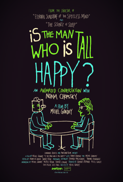 Poster "Is The Man Who Is Tall Happy" directed by Michel Gondry