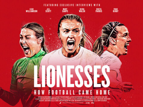 "Lionesses How Football Came Home" directed by De Villeneuve Poppy