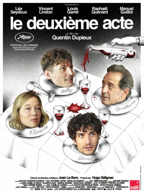 Poster "Le Deuxieme Acte" directed by Quentin Dupieux