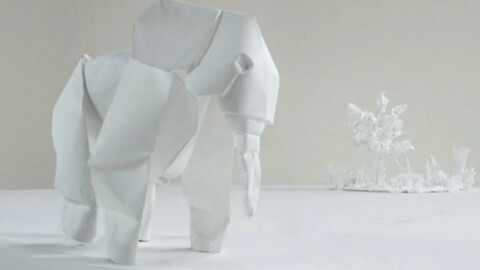 Orange "Origami" directed by Olivier Gondry